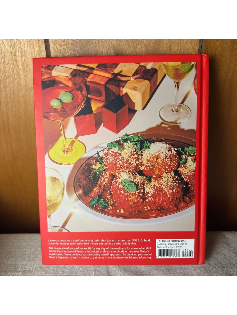 More Is More Cookbook Molly Baz Hardcover Get Loose in the Kitchen